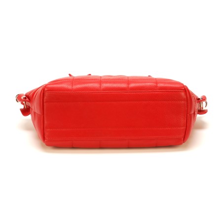 Sac porté main cuir matelassé Maurine