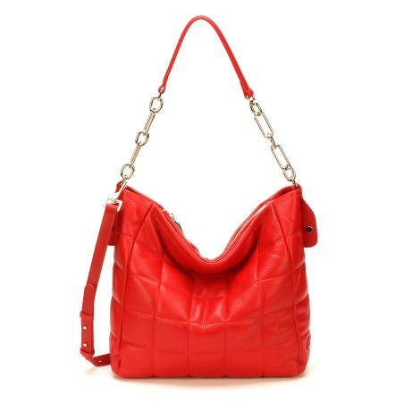 Sac épaule cuir matelassé Maurine