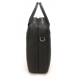 Porte-documents Aaron en toile polyester garniture cuir