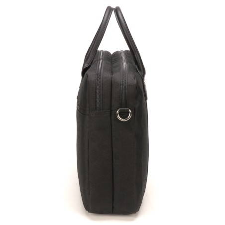 Porte-documents Aaron en toile polyester garniture cuir