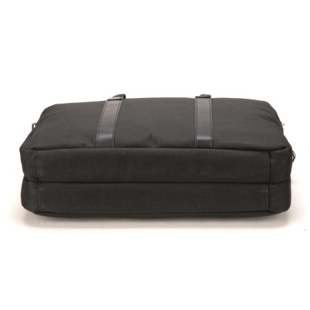 Porte-documents Aaron en toile polyester garniture cuir