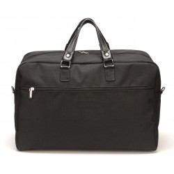 Sac de voyage Aaron en toile polyester garniture cuir