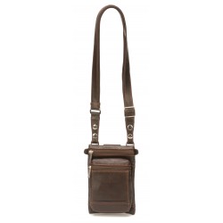 Sac pochette extra plate Pablo cuir de vachette plongé