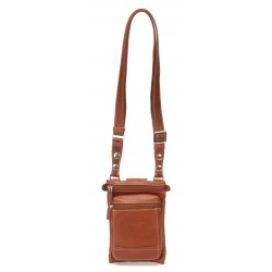 Sac pochette extra plate Pablo cuir de vachette plongé