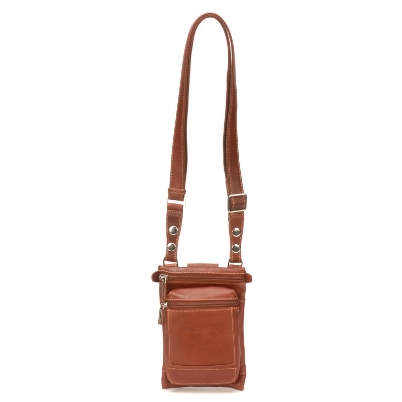 Sac pochette extra plate Pablo cuir de vachette plongé Sac pochette extra plate Pablo cuir de vachette plongé