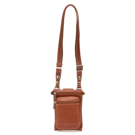Sac pochette extra plate Pablo cuir de vachette plongé