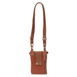 Sac pochette extra plate Pablo cuir de vachette plongé