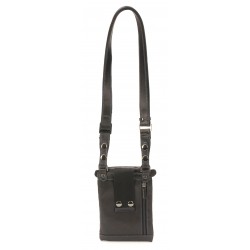 Sac pochette extra plate Pablo cuir de vachette plongé