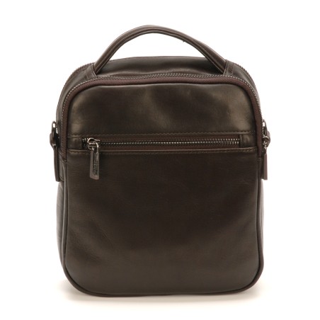 Sac  porté travers grand format Pablo cuir vachette plongé