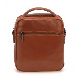 Sac  porté travers grand format Pablo cuir vachette plongé