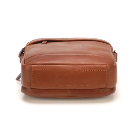 Sac  porté travers grand format Pablo cuir vachette plongé