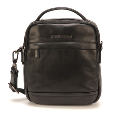 Sac  porté travers grand format Pablo cuir vachette plongé