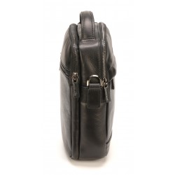 Sac  porté travers grand format Pablo cuir vachette plongé