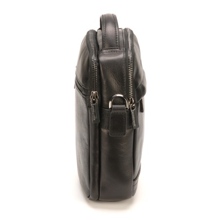 Sac  porté travers grand format Pablo cuir vachette plongé