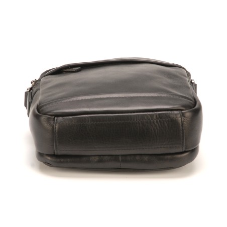Sac  porté travers grand format Pablo cuir vachette plongé