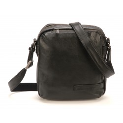 Sac porté travers moyen format John cuir vachette