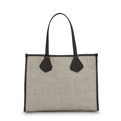 Grand Sac Cabas d'Eté L en Toile de Jute - Lancel