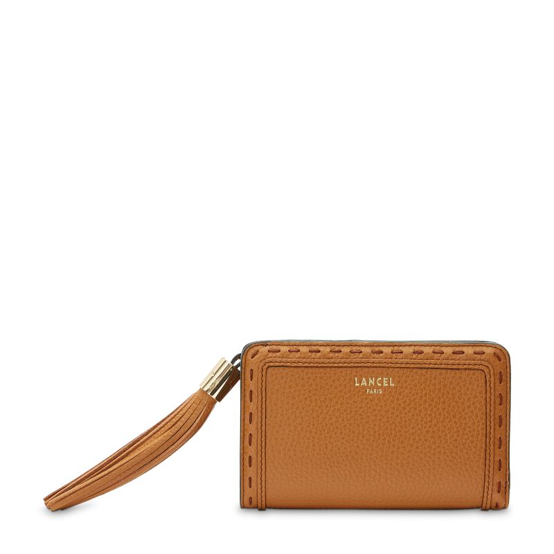 Portefeuille Compact Premier Flirt en Cuir - Lancel Portefeuille Compact Premier Flirt en Cuir - Lancel
