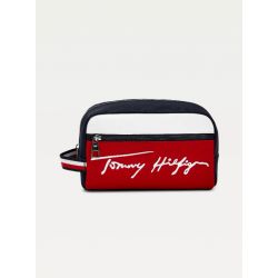 Trousse de Toilette TH Signature en Synthétique - Tommy Hilfiger