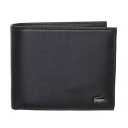 Portefeuille Italien Crocodile en Cuir - Lacoste