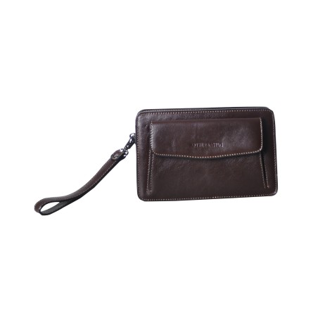 Pochette en Cuir Huilé - Arthur & Aston