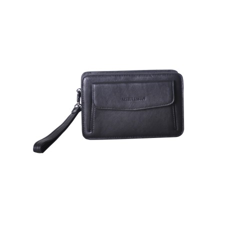 Pochette en Cuir Huilé - Arthur & Aston