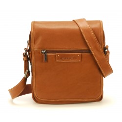 Grande sacoche rabat cuir Johany Grande sacoche rabat cuir Johany