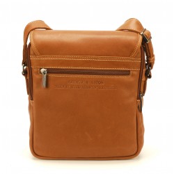 Grande sacoche rabat cuir Johany Grande sacoche rabat cuir Johany