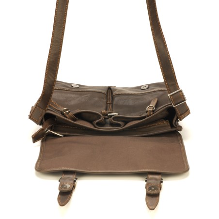 Besace reporter cuir Johany