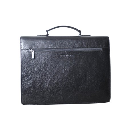 Serviette 1 Soufflet en Cuir Huilé - Arthur & Aston