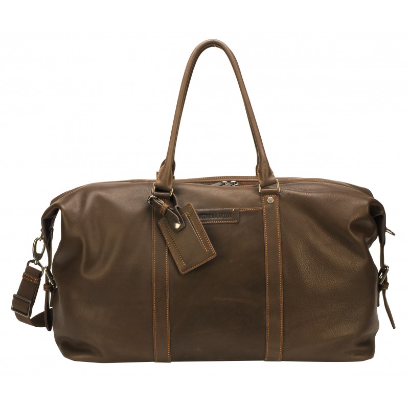 Sac de voyage homme cuir cognac Arthur & Aston - Sac de voyage