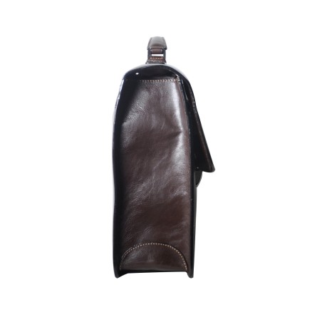 Serviette 1 Soufflet en Cuir Huilé - Arthur & Aston