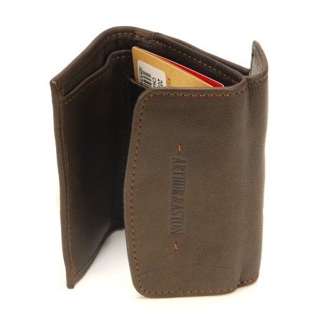 Portefeuille dos à dos cuir Johany