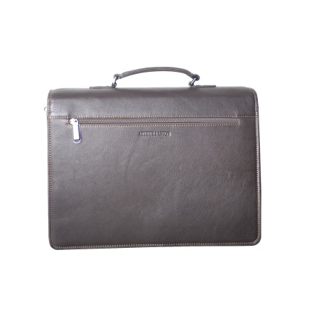 Serviette 1 Soufflet en Cuir Huilé - Arthur & Aston