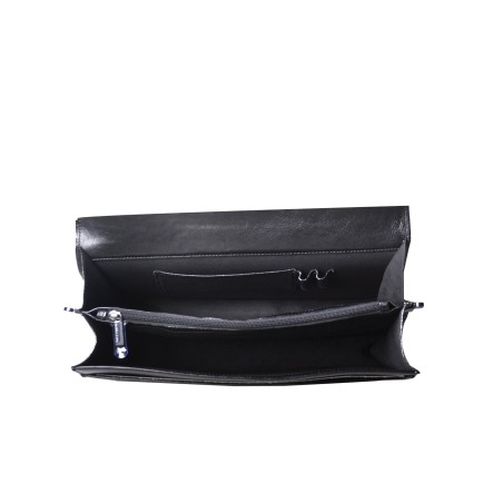 Serviette 2 Soufflets en Cuir Huilé - Arthur & Aston