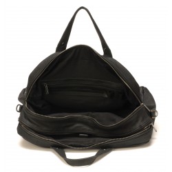Porte-document 2 soufflets Esteban en cuir