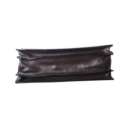 Serviette 3 Soufflets en Cuir Huilé - Arthur & Aston