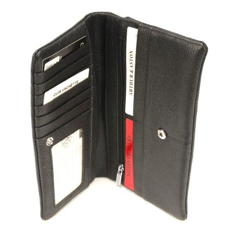 Portefeuille cuir Pia