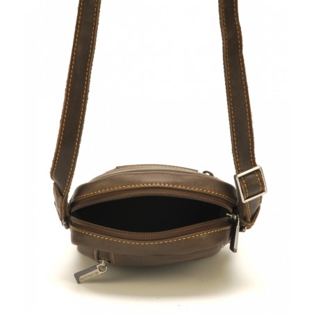 Petit Sac Porté Travers Johany en Cuir - Arthur & Aston