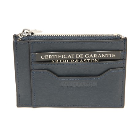 Porte-monnaie et cartes croûte de cuir Elizabeth