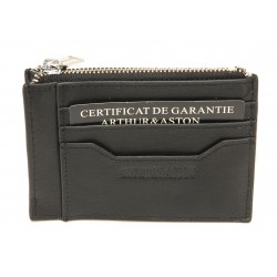 Porte-monnaie et cartes croûte de cuir Elizabeth