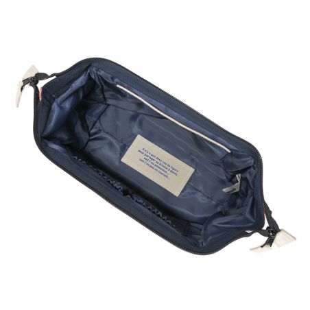 Trousse De Toilette Manguun En Coton/polyester Et Simili Cuir Marron