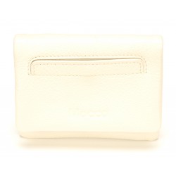 Porte monnaie et cartes cuir Mocca - M57-8016