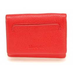 Porte monnaie et cartes cuir Mocca - M57-8016