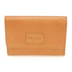 Portefeuille cuir Mocca - M56-170