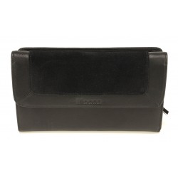 Compagnon porte chéquier cuir Mocca - M62-197