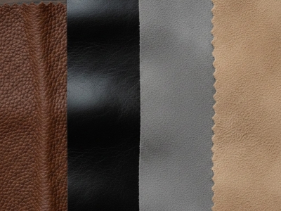 Finitions de cuir : grainé, lisse, nubuck, suédé