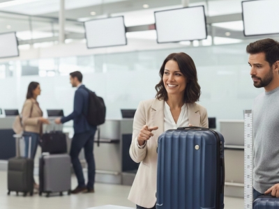 Les dimensions d'une valise cabine en avion
