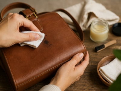 Comment enlever une tache d'encre sur du cuir ?